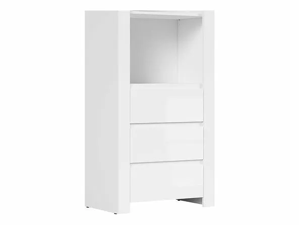 BA-IK100610-4 Moderni lentyna 3S-BI/DWO/BIP su dekoratyviu dizainu