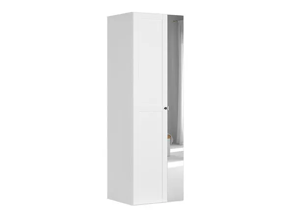 BA-IK100891-2 Moderni balta spinta su dviejų durų dizainu