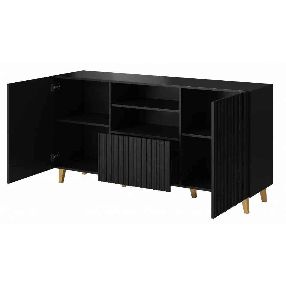 BA-IK101247-3 Moderni komoda IK101247 su elegantišku minimalistiniu dizainu