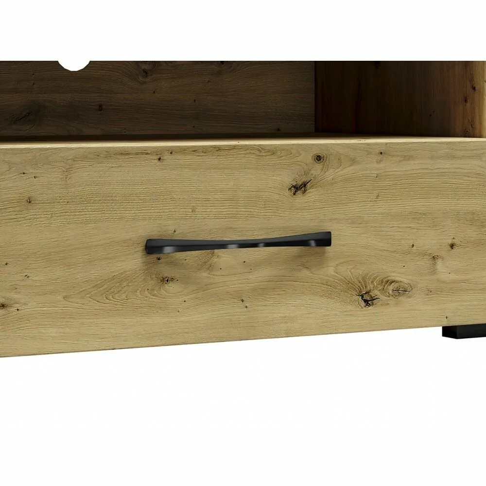 BA-SG100264-4 Moderni TV spintelė ARTIS 11 su juodu paviršiumi