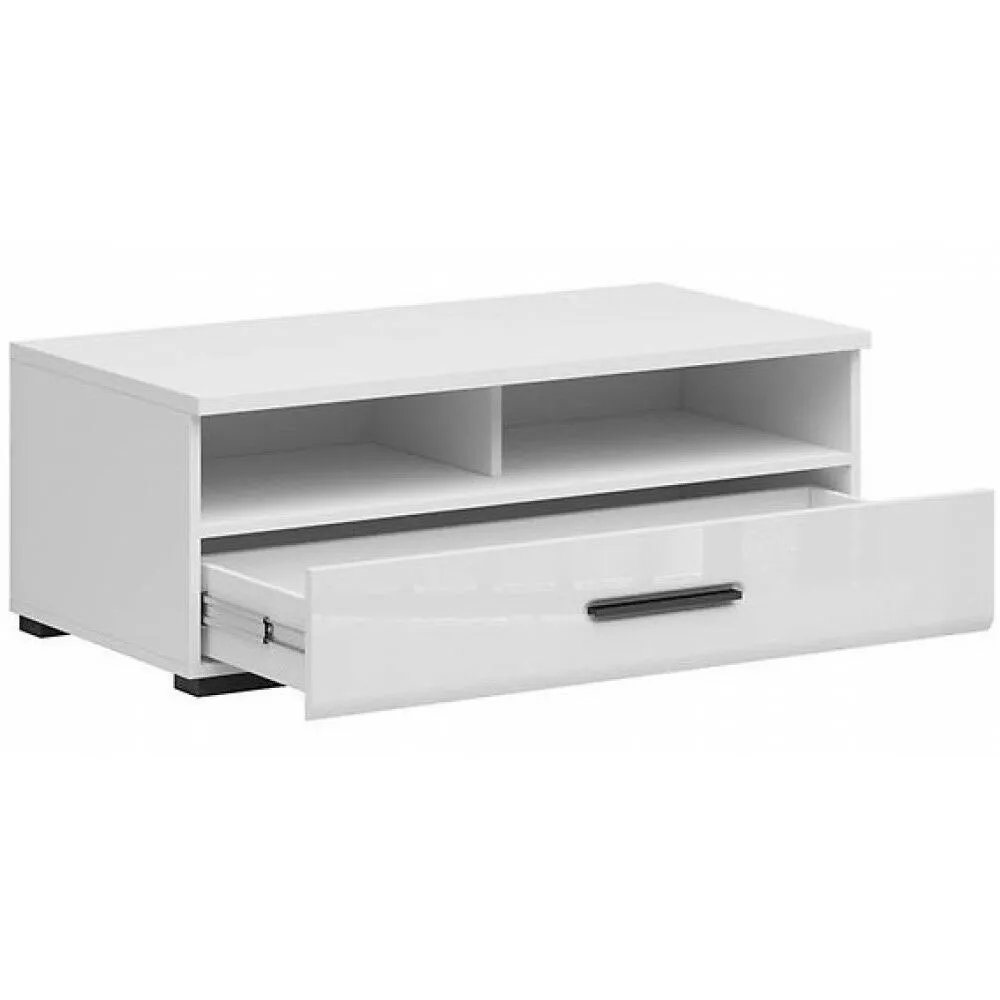 BA-SG100276-3 Moderni ASEN TV spintelė su stalčiais ir lentynomis