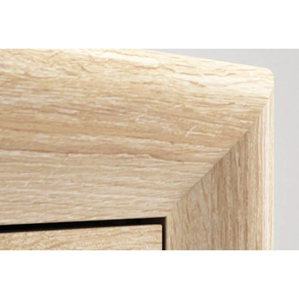 BA-SG100553-3 Moderni balta spinta CASTEL 01 su stumdomomis durimis