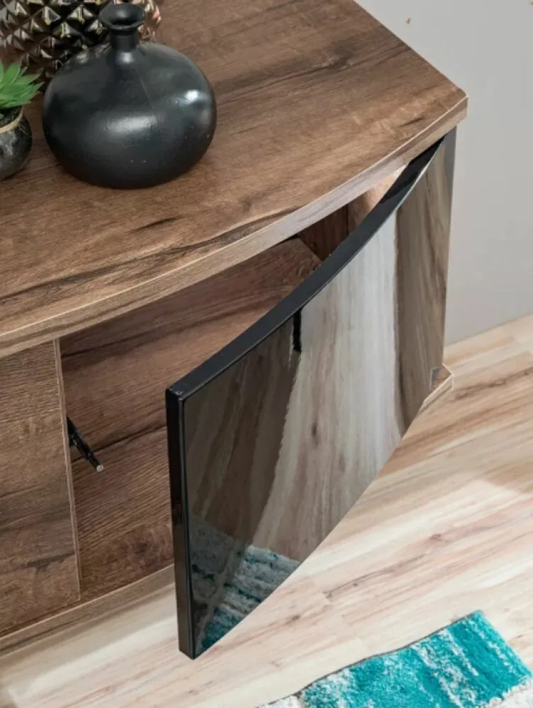 BA-SG100655-6 Moderni sekcija DARK svetainės interjere su elegantišku dizainu