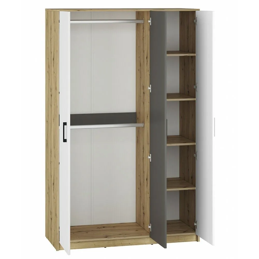 BA-SG100916-3 Balta spinta FINI 02 su moderniomis durelėmis