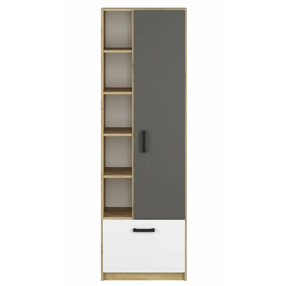 BA-SG100917-2 Pastatoma lentyna FINI 03 su moderniu medžio dekoru