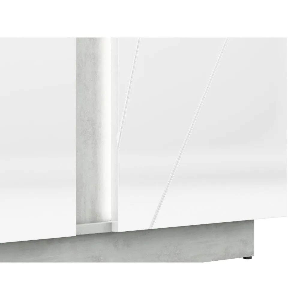 BA-SG101539-5 Moderni balta spinta LUMENS 01 su elegantišku dizainu