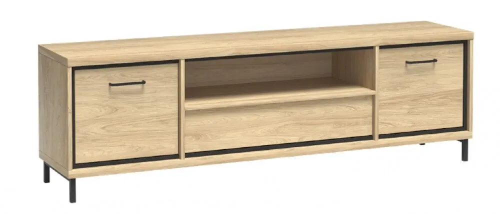 BA-SG101690-2 Modernus TV staliukas SG101690 su lentynomis ir stalčiais