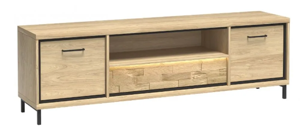 BA-SG101690-4 Modernus TV staliukas SG101690 su lentynomis ir stalčiais