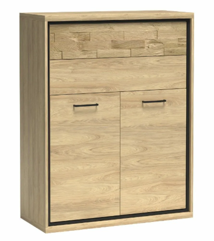BA-SG101700-3 Moderni komoda SG101700 su elegantišku medžio raštu