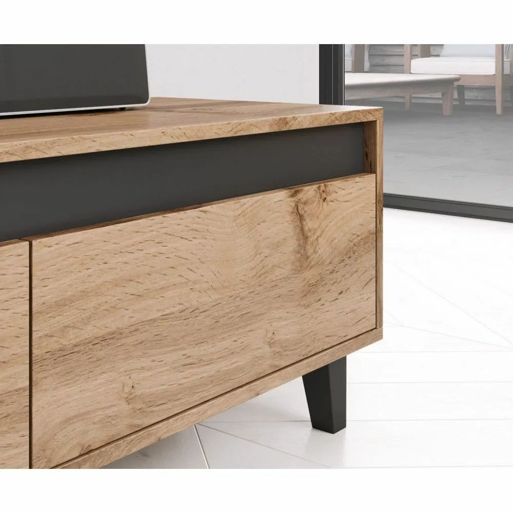 BA-SG101834-2 Šiuolaikiška TV spintelė NORD su minimalistiniu dizainu