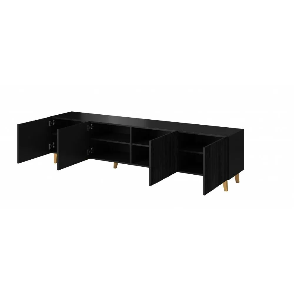 BA-SG101994-5 Moderni TV spintelė PAFOS 200 J su dekoratyvia apdaila