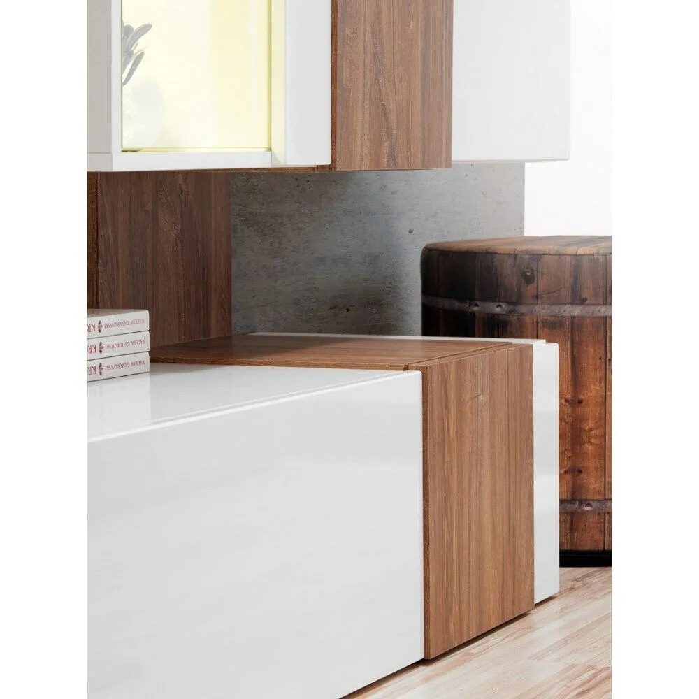 BA-SG102125-3 Moderni sekcija QUIL svetainės interjere su elegantišku dizainu