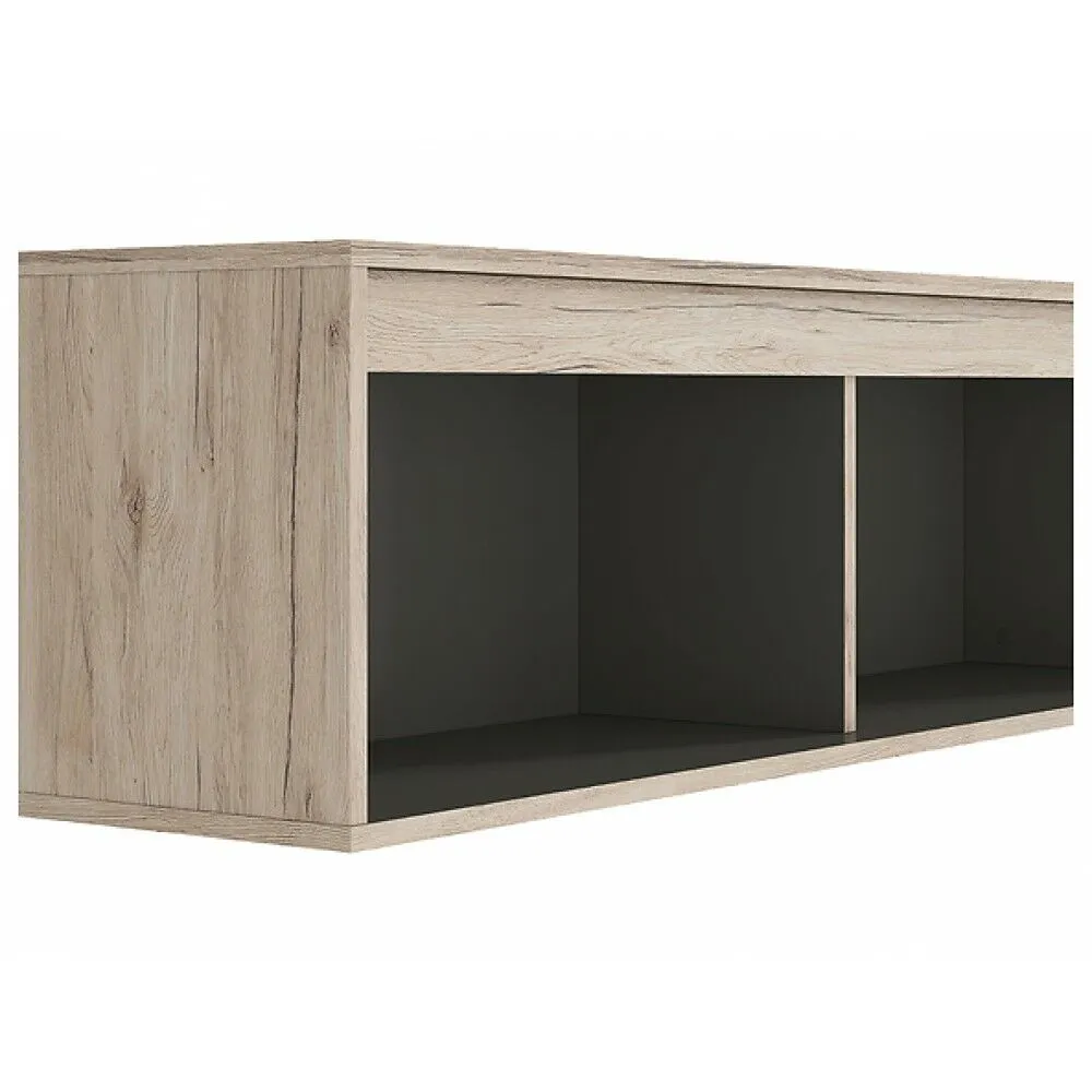 BA-SG102284-2 Pakabinama lentyna RONSE SFW/120 balta moderni sieninė
