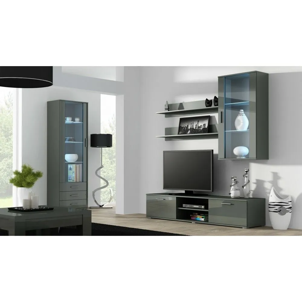 BA-SG102425-1 Sekcija SOHO 6 pilka-pilka blizgi