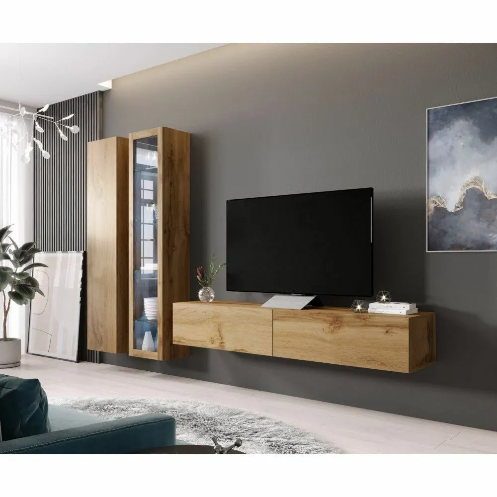 BA-SG102742-2 Pakabinama TV spintelė VIGO 180 votan moderniam interjerui