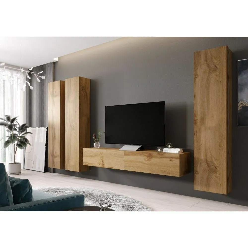 BA-SG102742-5 Pakabinama TV spintelė VIGO 180 votan moderniam interjerui