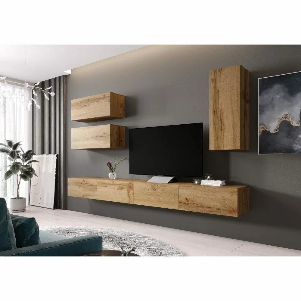 BA-SG102742-6 Pakabinama TV spintelė VIGO 180 votan moderniam interjerui