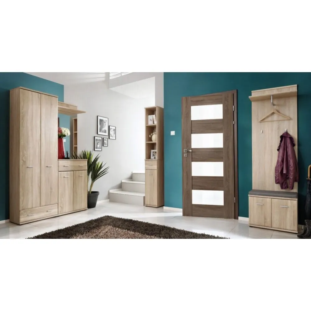 BA-SG103374-3 Moderni balta spinta ARMARIO TYP A su elegantišku dizainu