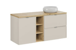 Komplektas 120 cm su stalviršiu ir praustuvas Wiki