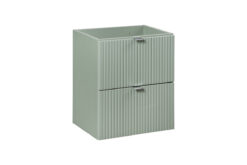 Spintelė praustuvei 50 cm 2 stalčiai