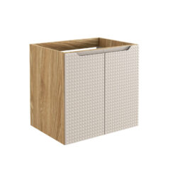 Spintelė praustuvei 60 cm 2 durelės