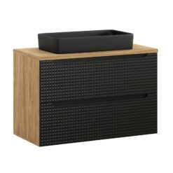 Komplektas 90cm su stalviršiu ir praustuvu Slim