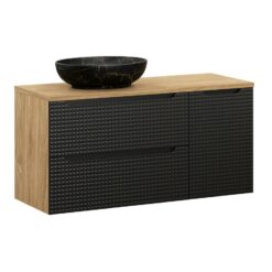 Komplektas 120 cm su stalviršiu ir praustuvas Mona