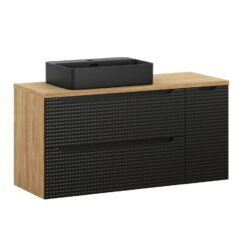 Komplektas 120 cm su stalviršiu ir praustuvas Trust