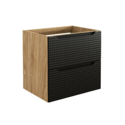Spintelė praustuvei 60 cm 2 stalčiai