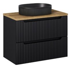 Komplektas 80cm su stalviršiu ir praustuvu Beyond