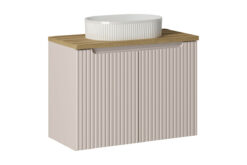 Komplektas 80cm su stalviršiu ir praustuvu Beyond