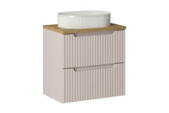 Komplektas 60cm su stalviršiu ir praustuvu Beyond