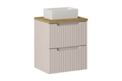 Komplektas 50cm su stalviršiu ir praustuvu Gaja