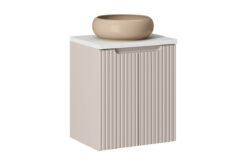 Komplektas 50cm su stalviršiu ir praustuvu Wiki