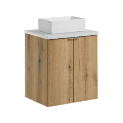 Komplektas 50cm su stalviršiu ir praustuvu Gaja