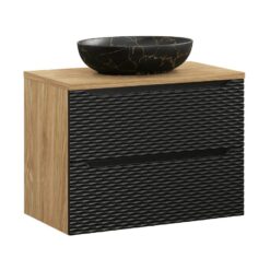 Komplektas 80cm su stalviršiu ir praustuvu Mona