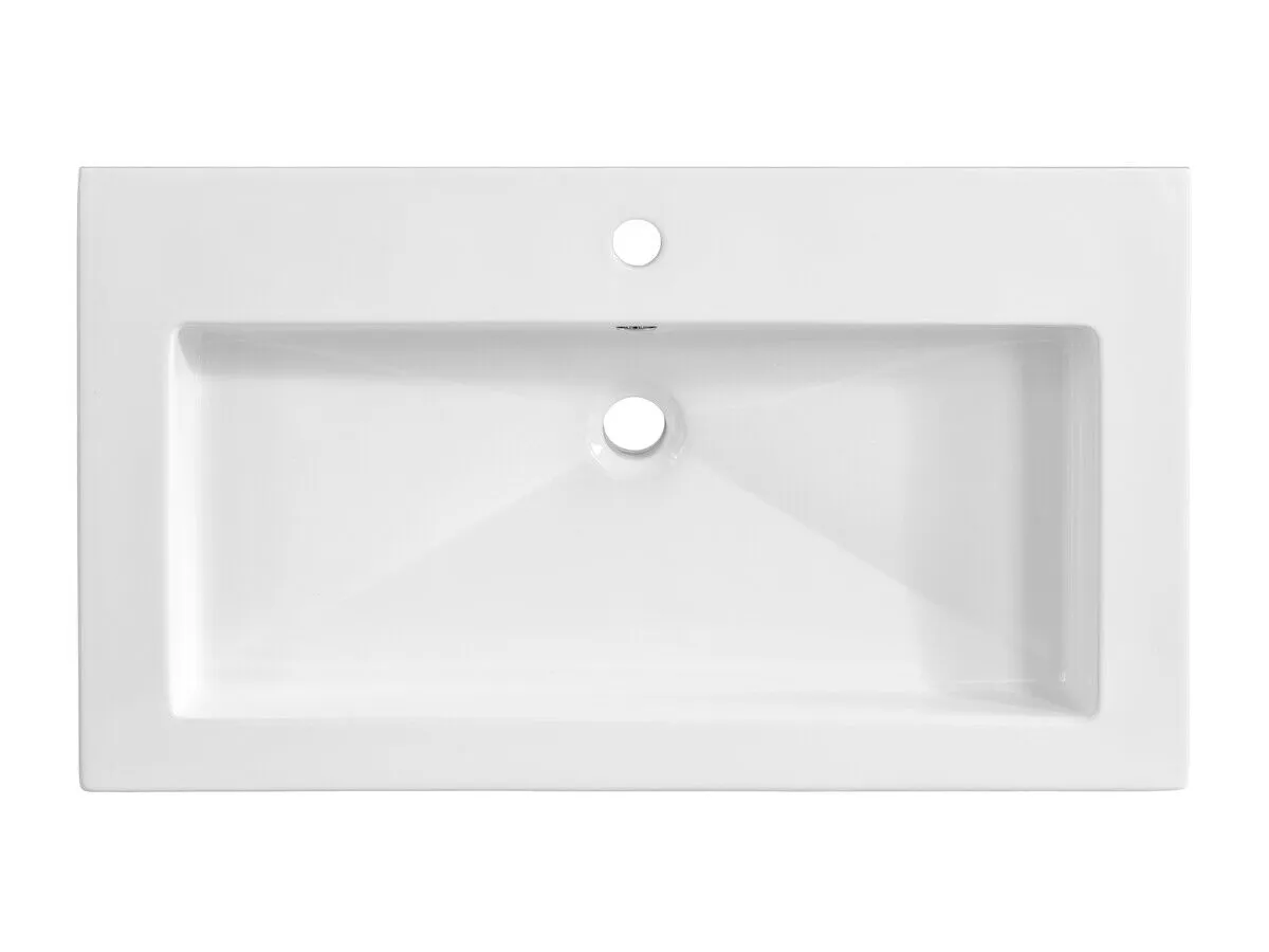 BA-VL101034-3 Modernus 80 cm praustuvas vonios kambariui su elegantišku dizainu