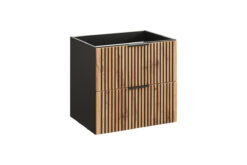 Spintelė praustuvei 60 cm 2 stalčiai