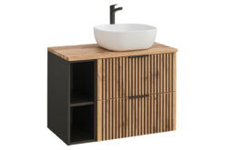 Komplektas 80 cm su praustuvu