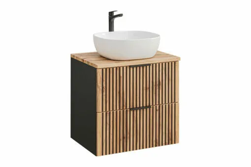 Komplektas 60 cm su praustuvu
