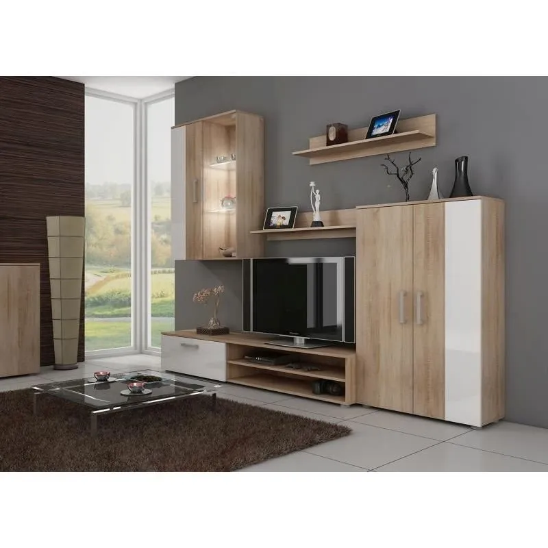 ba-gs102530-5-1 Pakabinama lentyna Stella moderni interjero detalė svetainėje