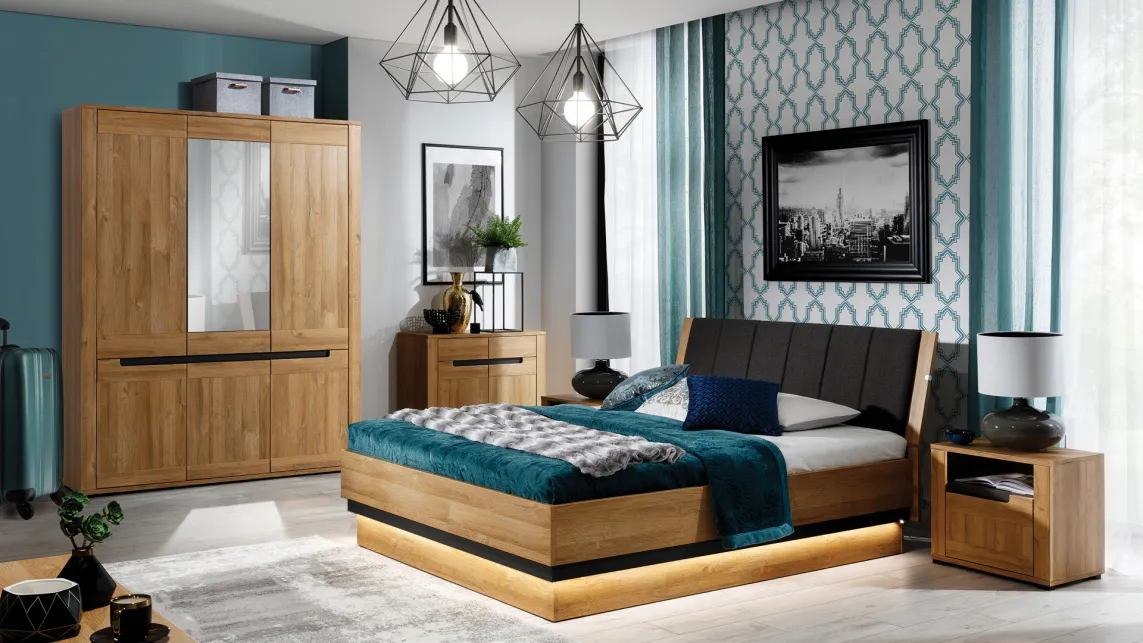 ba-ik1000995 Trijų durų spinta Y-8 EUR su moderniu dizainu