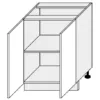 90 cm pastatoma spintelė D11 90 GS135042