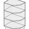 30 cm pastatoma lentyna D6 30 GS135044