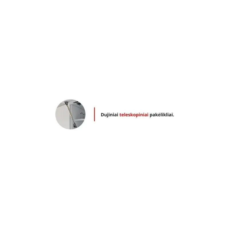 dujiniai-pakelikliai Dujiniai pakelikliai 50 cm pakabinamai spintelei