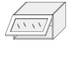 80 cm pakabinama spintelė 36 cm W4Bs 80 MDF GS135027