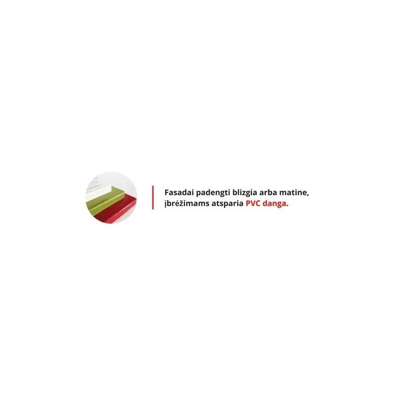 pvc-danga8 30 cm pastatoma lentyna su PVC danga ir stiklu