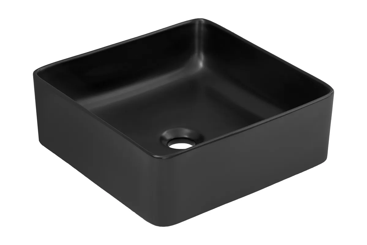 1-261 Vonios praustuvas UM-6276 SLIM 40 BLACK