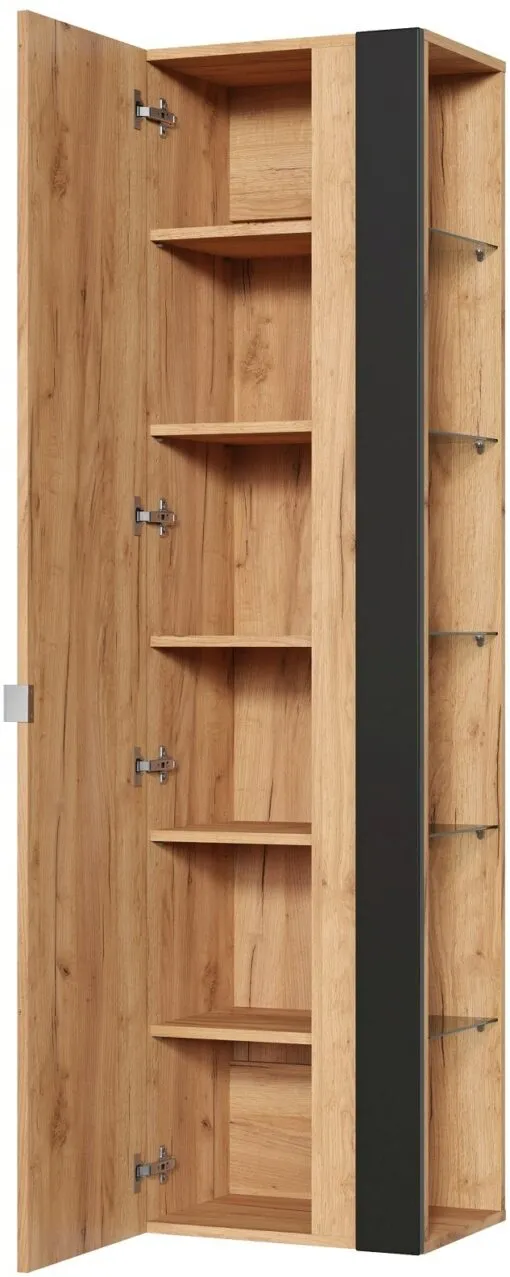 Vonios spintelė CAPRI BLACK 803