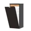 Vonios spintelė CAPRI BLACK 811